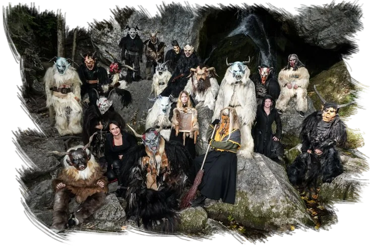 Perchten Rauhnacht Teufeln